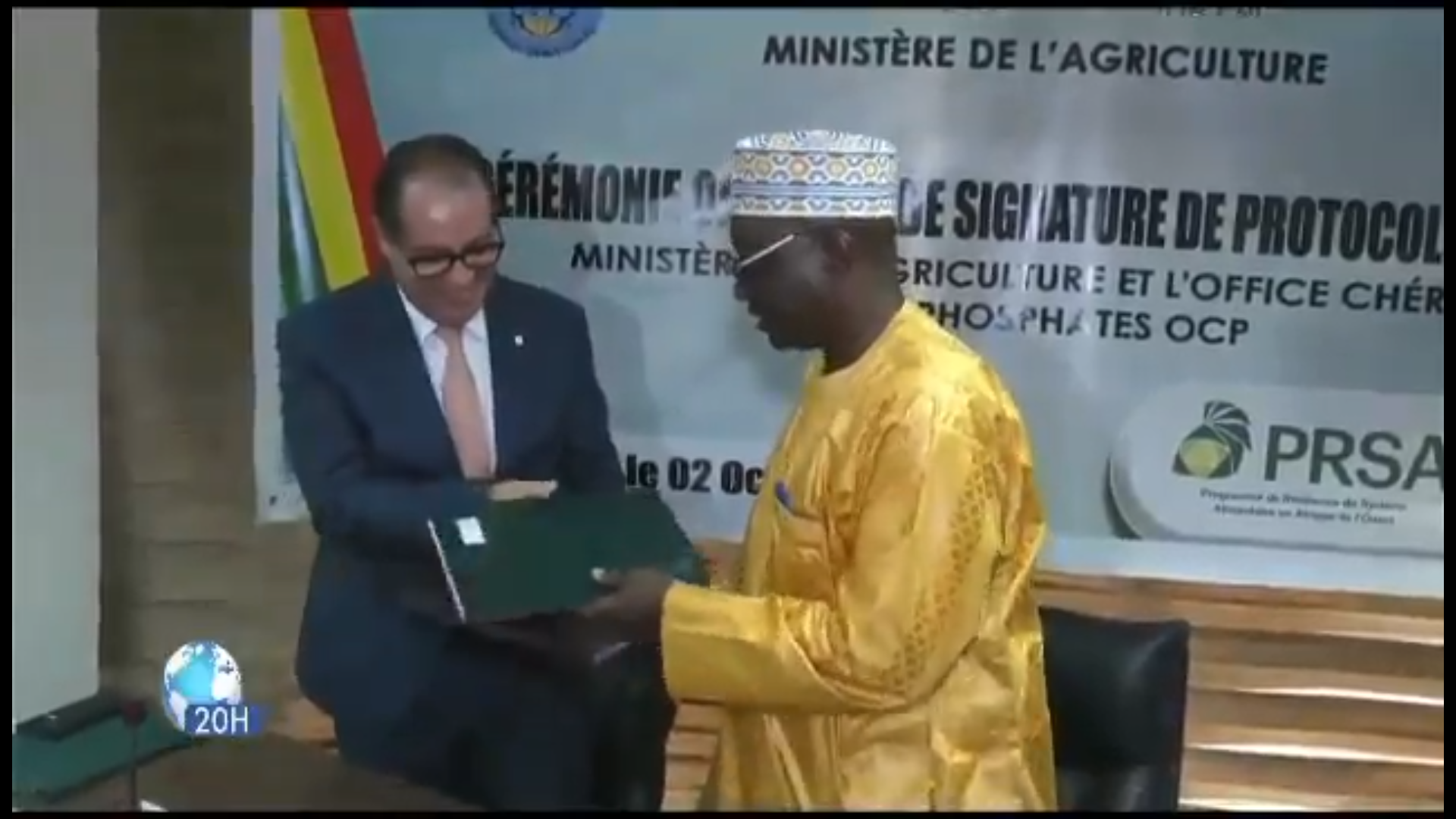 Agriculture : Signature d'un protocole d'accord entre le Mali et le Maroc